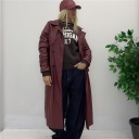 trench doppio petto prezioso